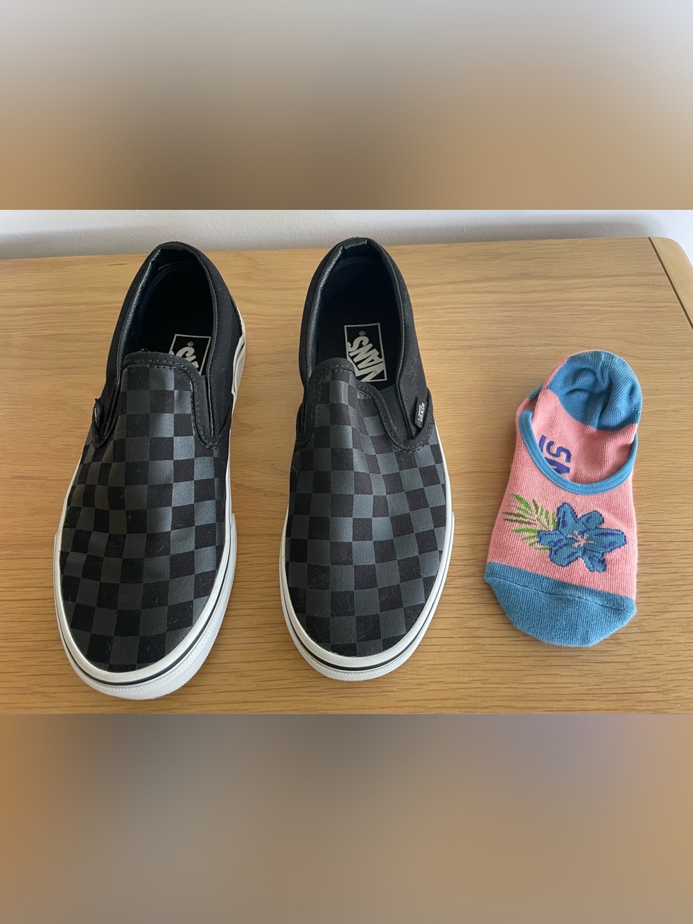 Vans Classic Slip-On Checkerboard Shoe